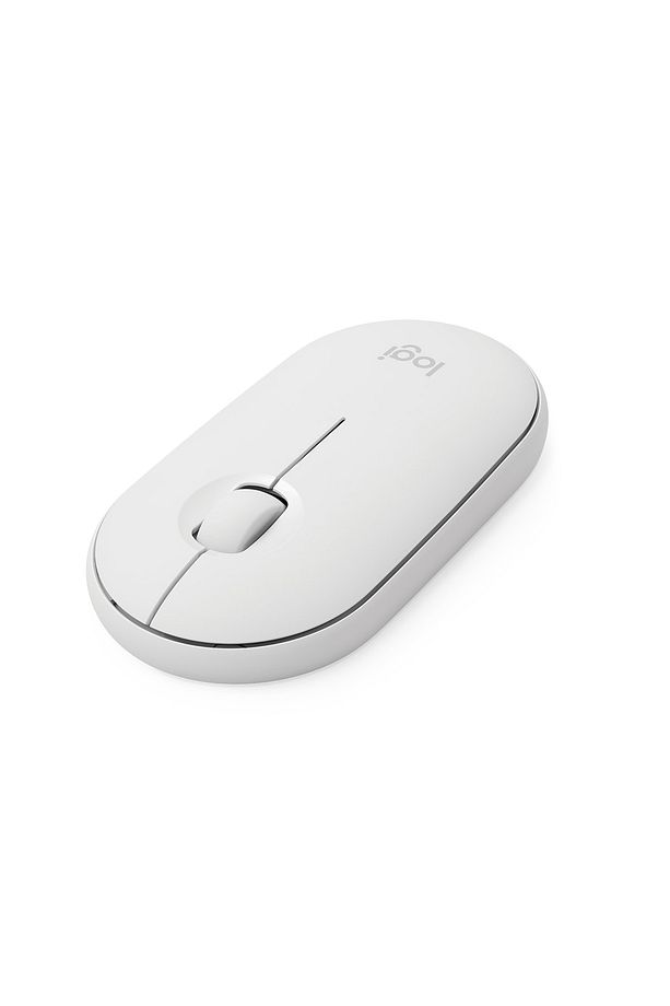 M350 Pebble Sessiz Kablosuz Kompakt Mouse - Beyaz - 1