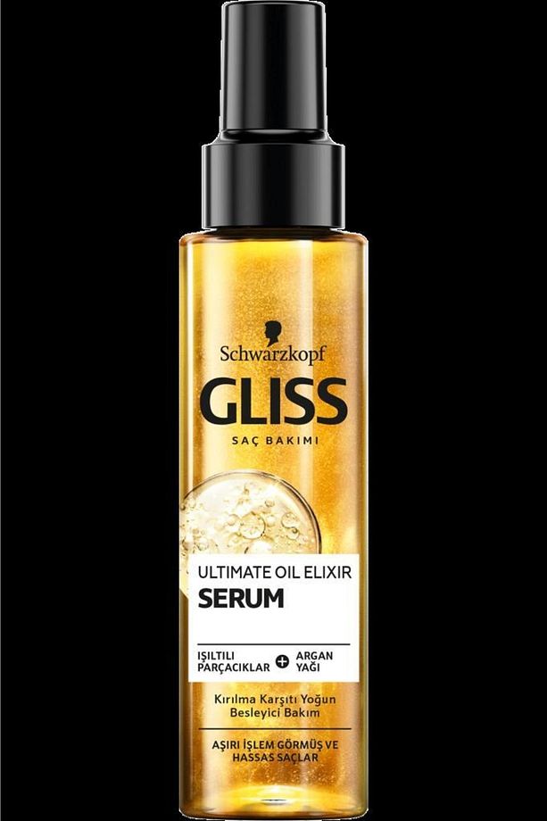 Schwarzkopf Ultimate Oil Elixir Besleyici Bakim Serumu 100 Ml X 3 Adet - 4