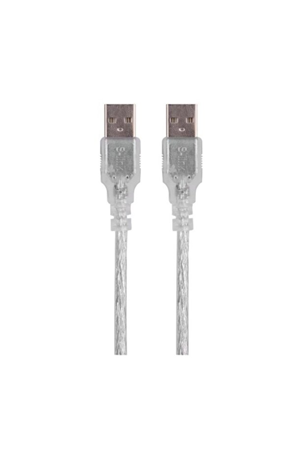 Usb A Erkek = A Erkek Kablo 0,3 0mt Şeffaf-sl-1030 - 1