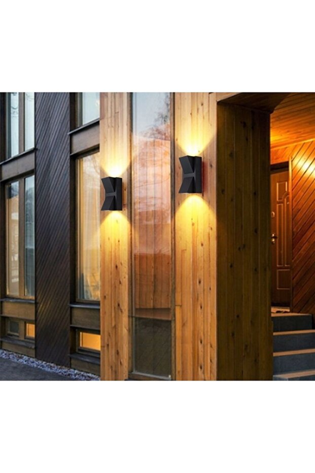 Dekoratif Modern Led Aplik 7 Watt Gün Işığı Çift Yönlü Cata Rodos Iç Ve Dış Mekan Aplik - 6