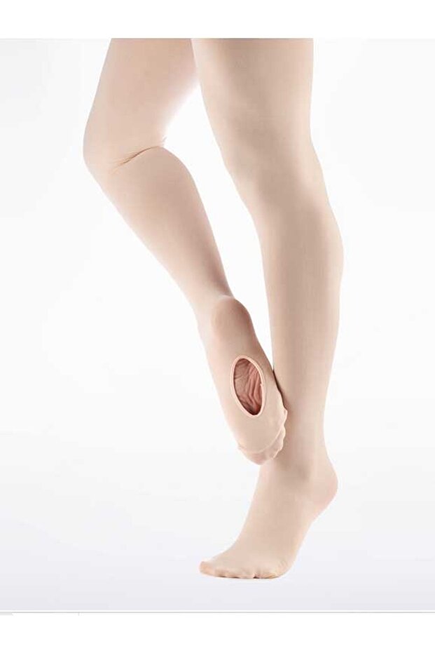 Dancewear Six Hole Convertible Ballet Socks Pink