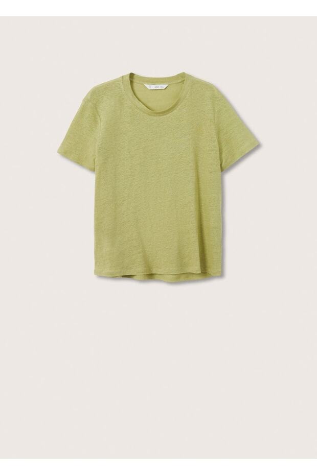 %100 Keten Tişört - 3