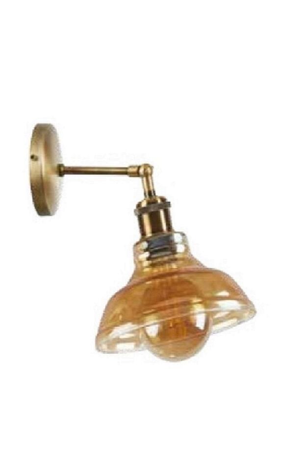 Vinatge Rustic Retro Honey Glass Movable Sconce