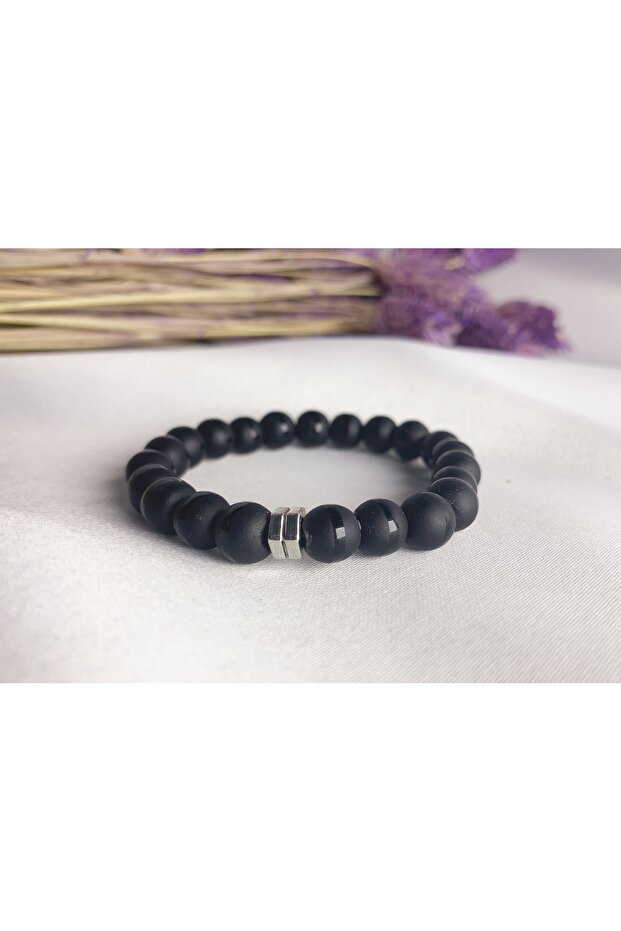 Matte Onix Stone Bracelet