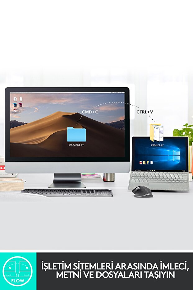 MX Master 3 Gelişmiş Profesyonel Kablosuz Mouse - Siyah - 5