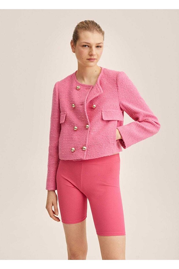 Bisikletçi Tarz Bermuda Tayt - 1