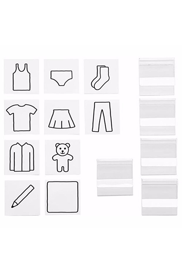 Hangig Cover Label, Patterned - 1