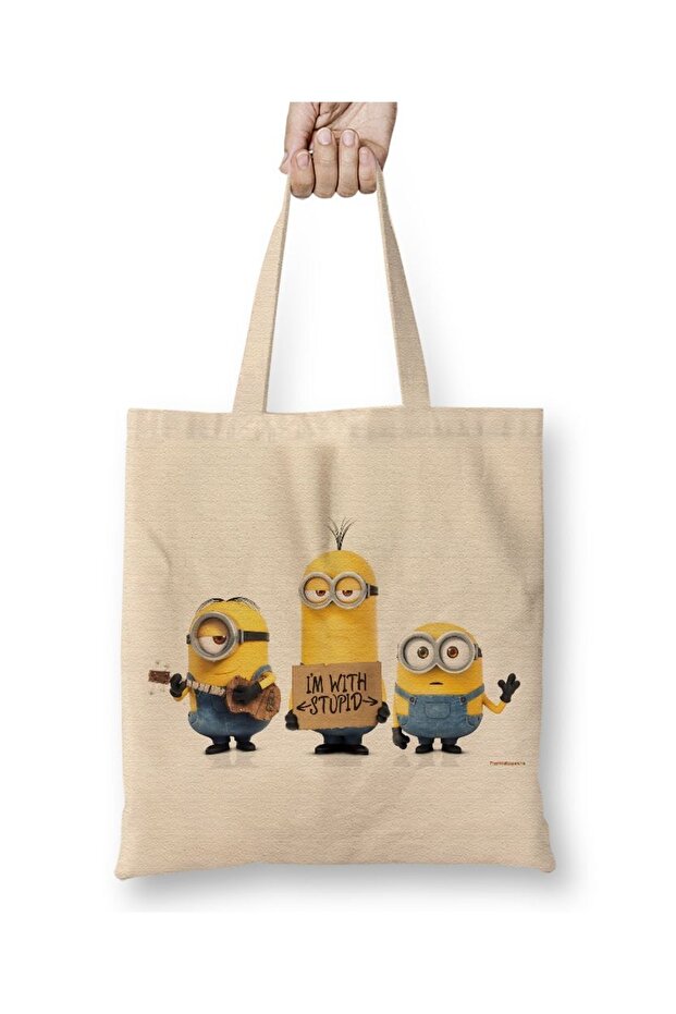 Minions Minions Tote Bag Long Handle