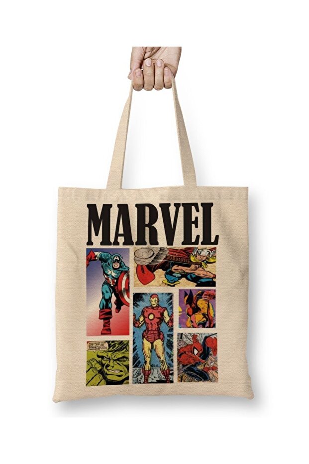 Marvel 08 Cloth Bag Long Handle