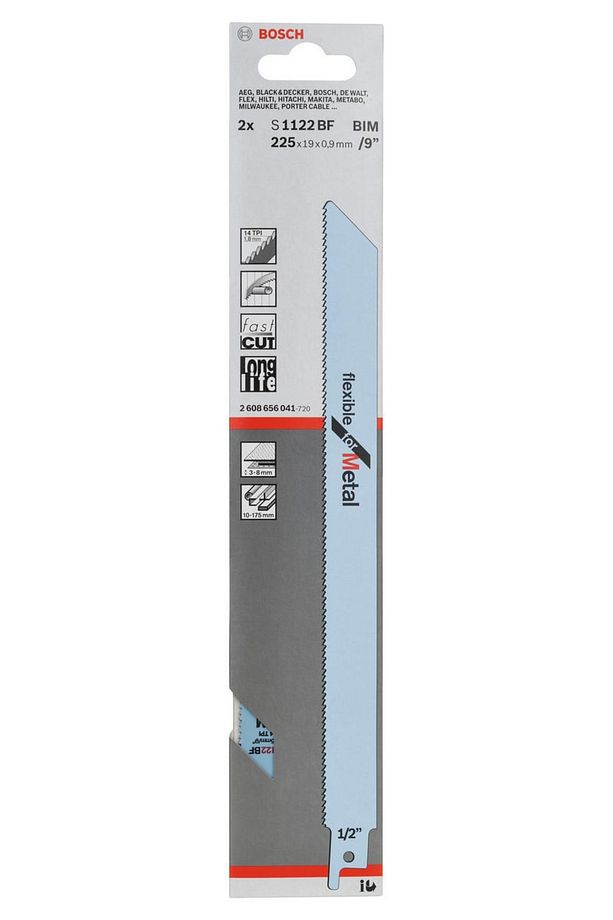 S 1122 Bf Flexible For Metal 2'li Panter Testere Bıçağı - 2608656041 - 2