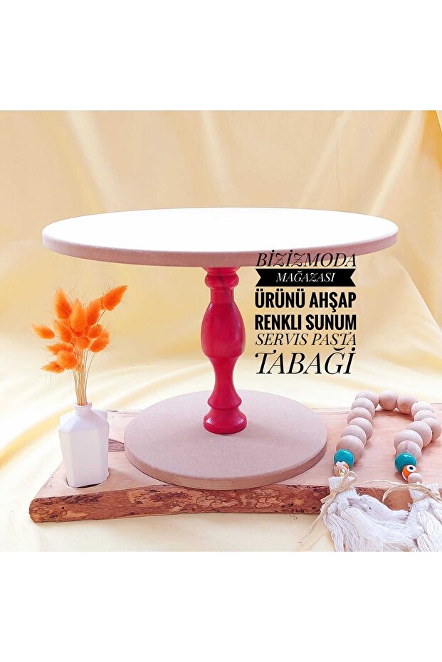 Cake Wooden Presentation Serving Plate Cake Presentation Plate