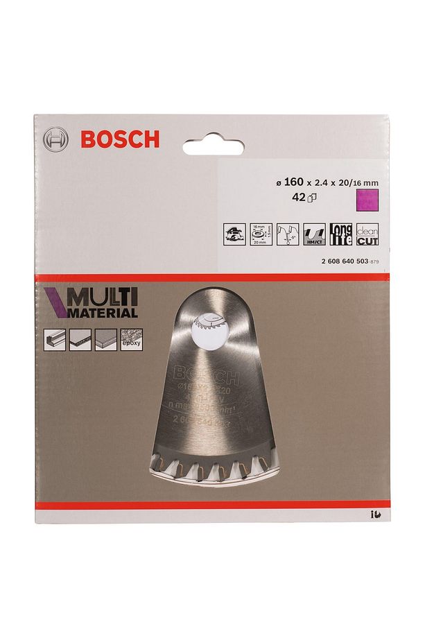 Multimaterial 160*20/16 Mm 42 Diş Daire Testere Bıçağı - 2