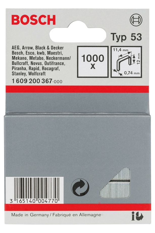 Zımba Teli Tip 53 11,4*0,74*12 Mm - 1