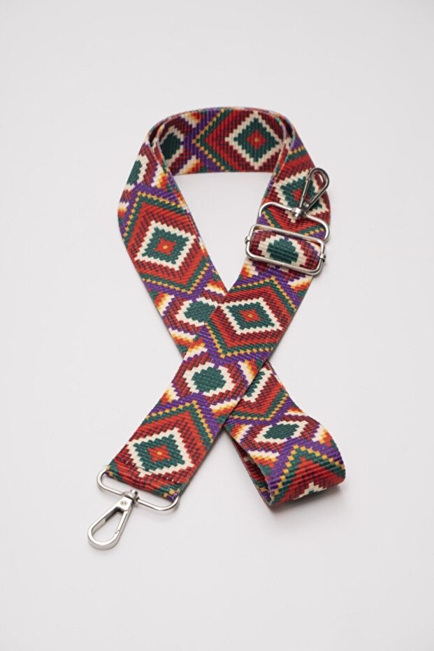 Antique Pattern Polyester Adjustable Bag Handle.120 cm - 1