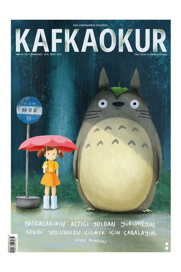 Kafkaokur Sayı 58 - Hayao Miyazaki - Ghibli - Nisan 2021 - 1