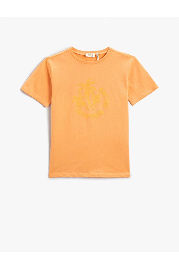 Orange Palmie t Shirt Ss Reg2 Baby (6.01.2024)