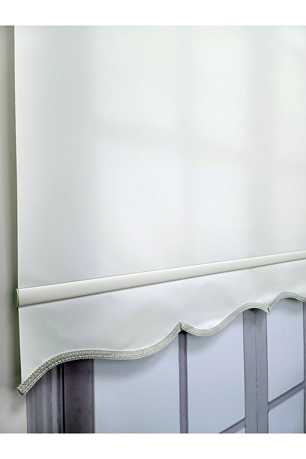 Düz Stor Perde Krem MS1201 - 3