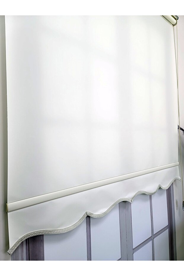 Düz Stor Perde Krem MS1201 - 4