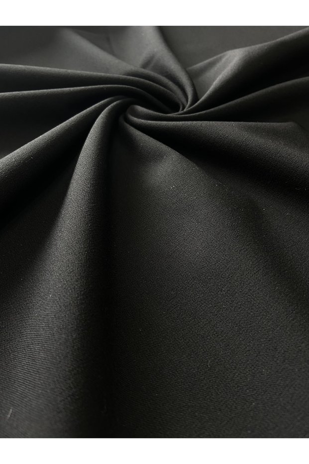 Black Lycra Stretchy Fabric Denim Fabric Lycra Thick Width 130 cm Trouser Skirt Summer Fashion Clothing Dress
