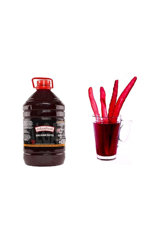 5 Lt Acılı Taneli Şalgam Suyu - 1