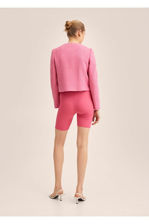 Bisikletçi Tarz Bermuda Tayt - 4