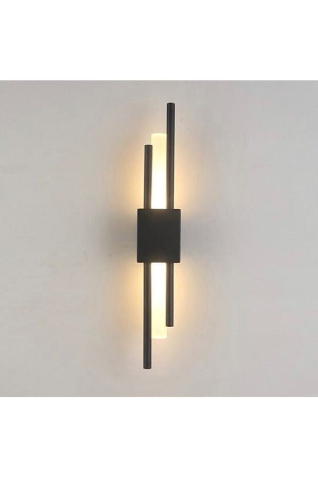 Siyah Led Duvar Aplik 50cm - 1