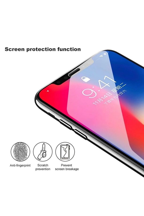 (2ADET) Iphone 11 Mat Ve Parlak Tam Kaplayan Ekran Koruyucu Seramik Ekran Kırılmaz Cam Filmi Kaplama - 6