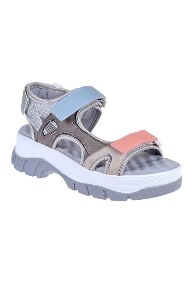 Cırtlı Kadın Sandalet - 1