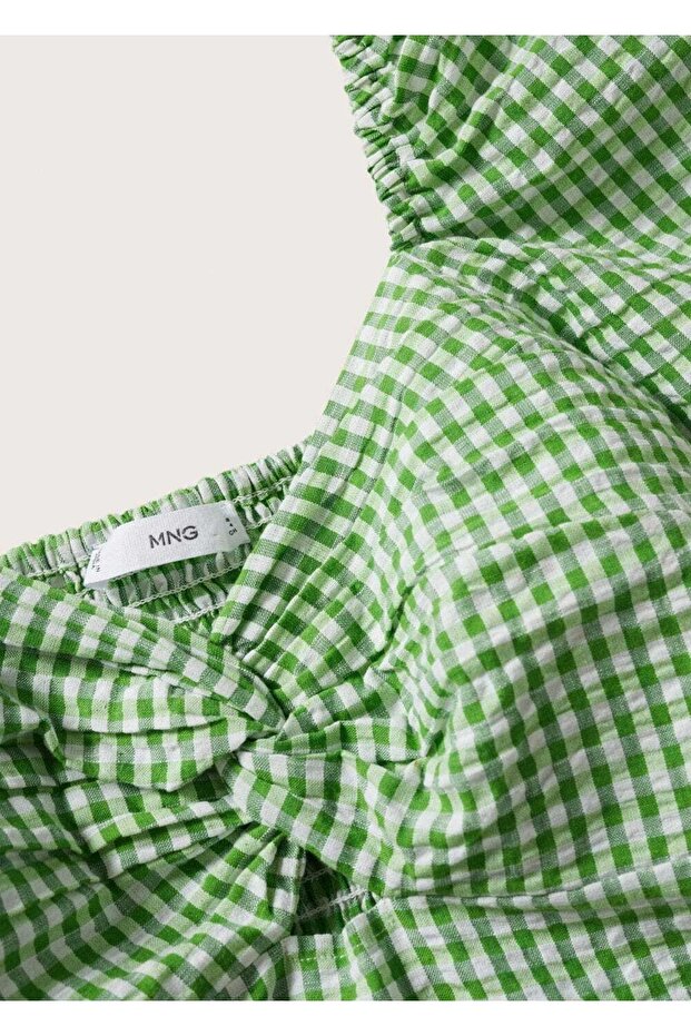 Pötikareli Pamuklu Gömlek - 7