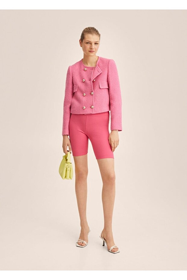 Bisikletçi Tarz Bermuda Tayt - 2