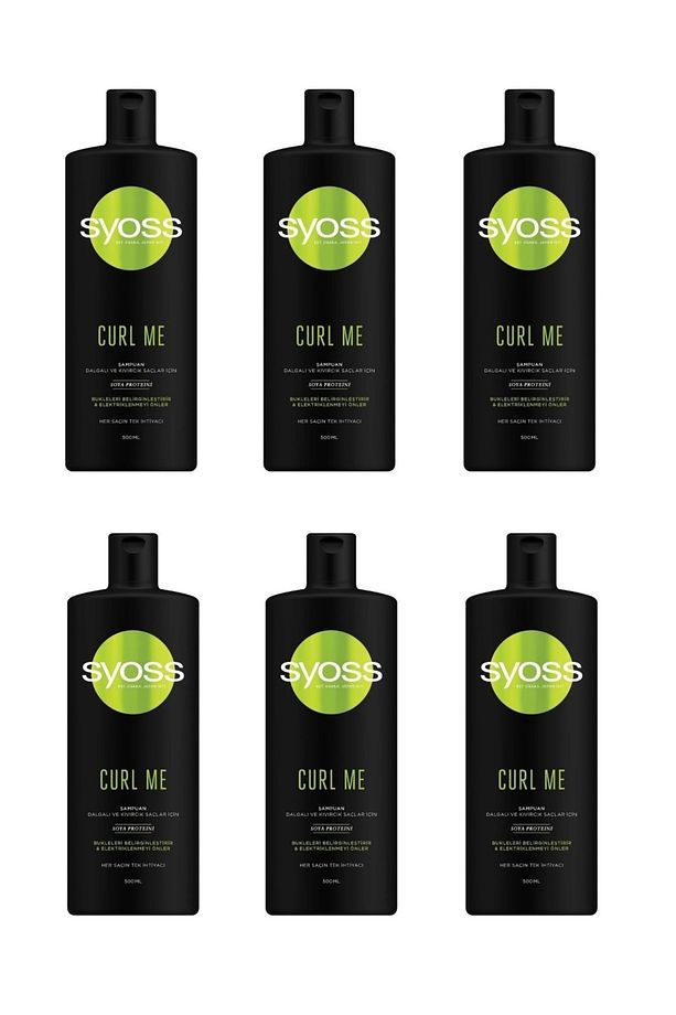 Curl Me Bukle Belirginleştirici Şampuan 500 ml X 6 Adet - 1