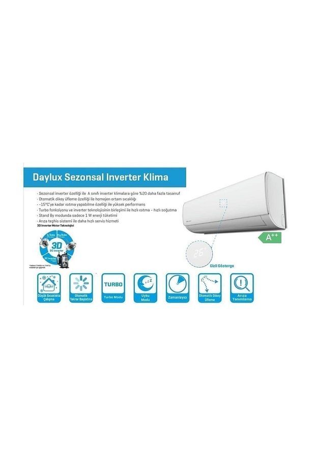 Dtxn35ub Duvar Tipi Split Klima 12000btu/h - 2