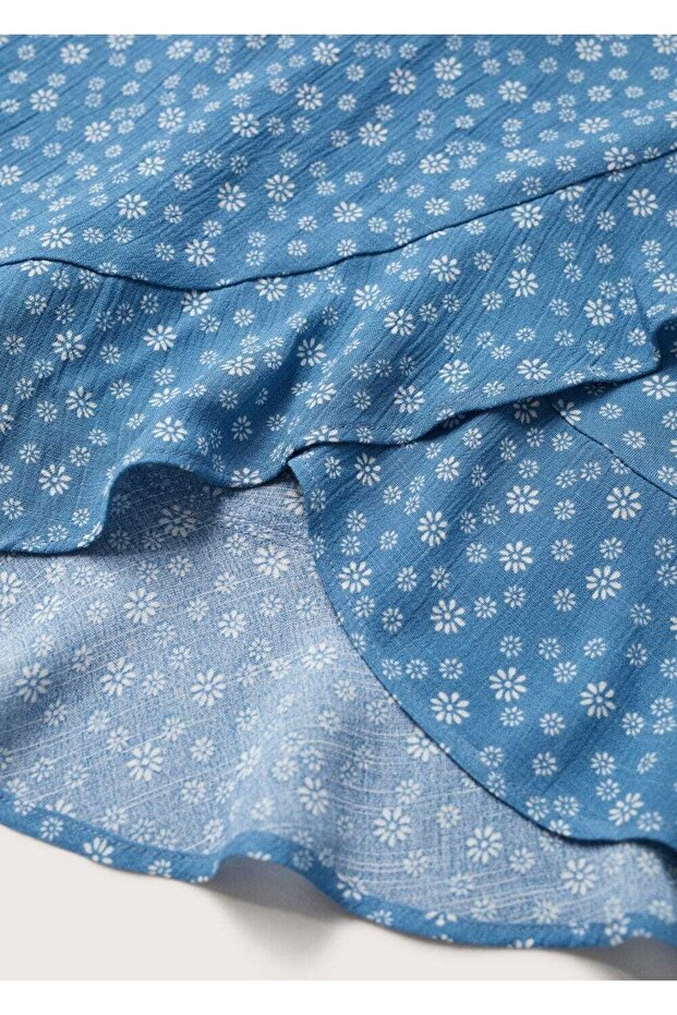 Çiçekli Elbise - 5