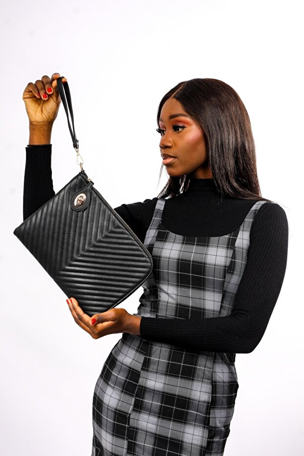 Women's Portfolio Bag Mv033 Black