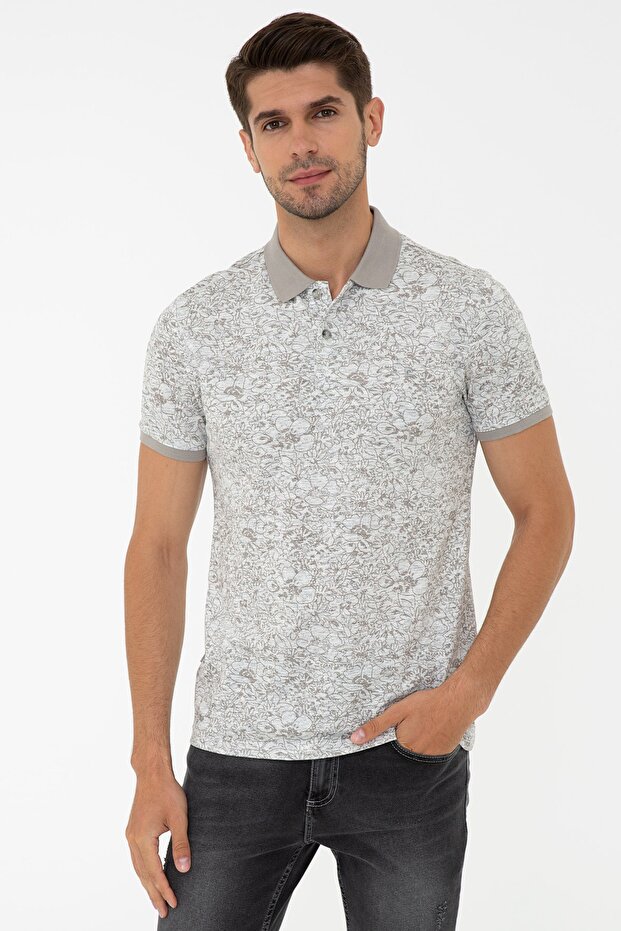Ecru Men's T-Shirt G021GL011.000.1073685
