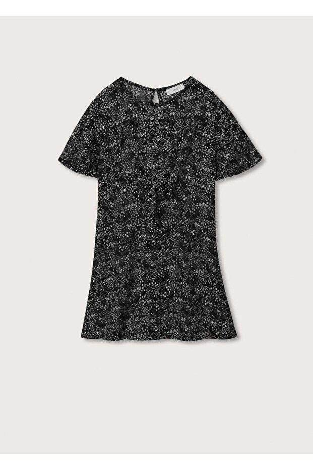 Çiçek Desenli Elbise - 3