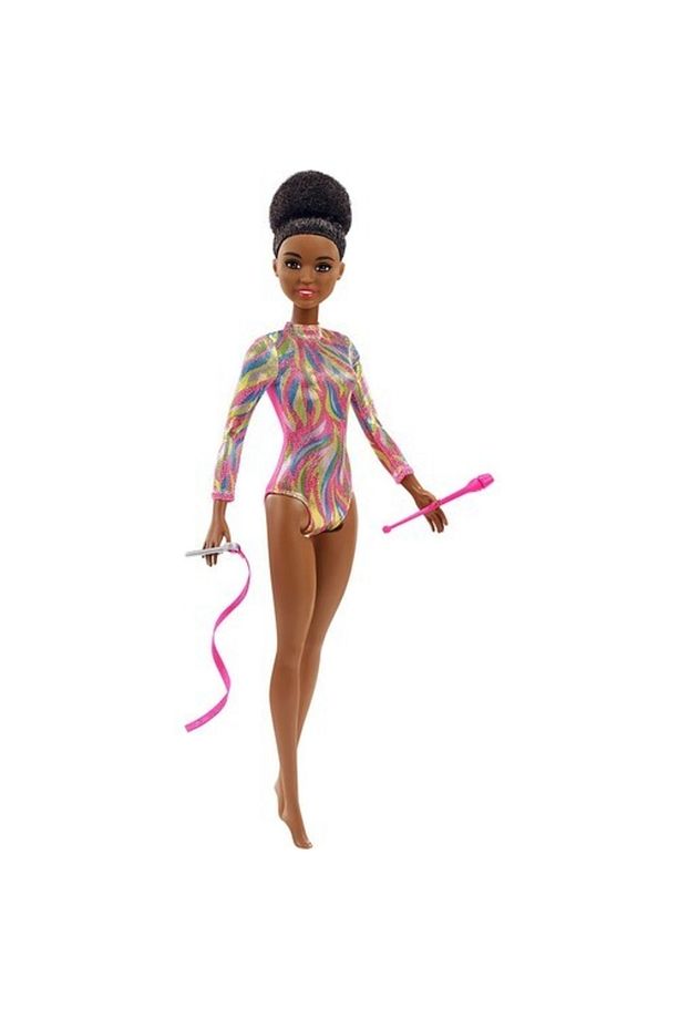 Barbie Meslek Bebeği - Jimnastik Dvf50 Gtw37 Lisanslı Ürün - 2