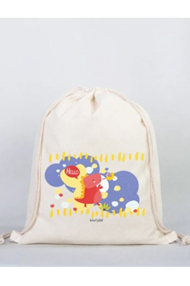 Gift - Hello Dino Drawstring Children's Backpack
