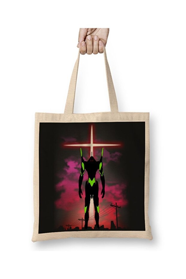 Neon Genesis Evangelion Eva Angel Tote Bag Long Handle