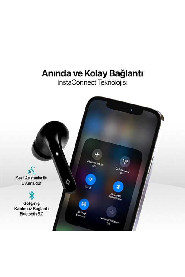 AirBeat Move TWS Bluetooth 5.0 Kablosuz Kulaklık - 6