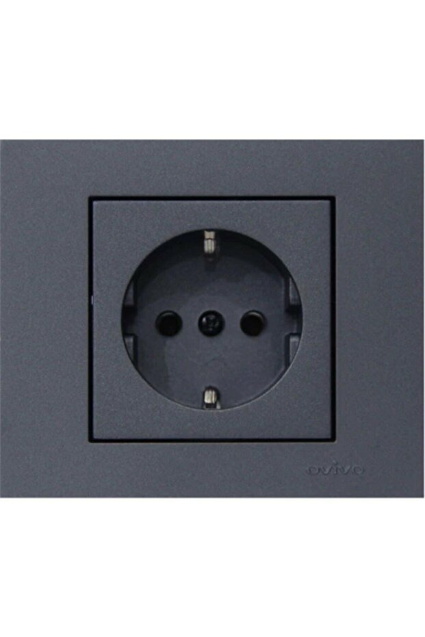 Smoked Grounded Socket