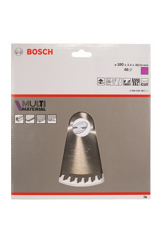 Multimaterial 180*30/20 Mm 48 Diş Daire Testere Bıçağı - 2