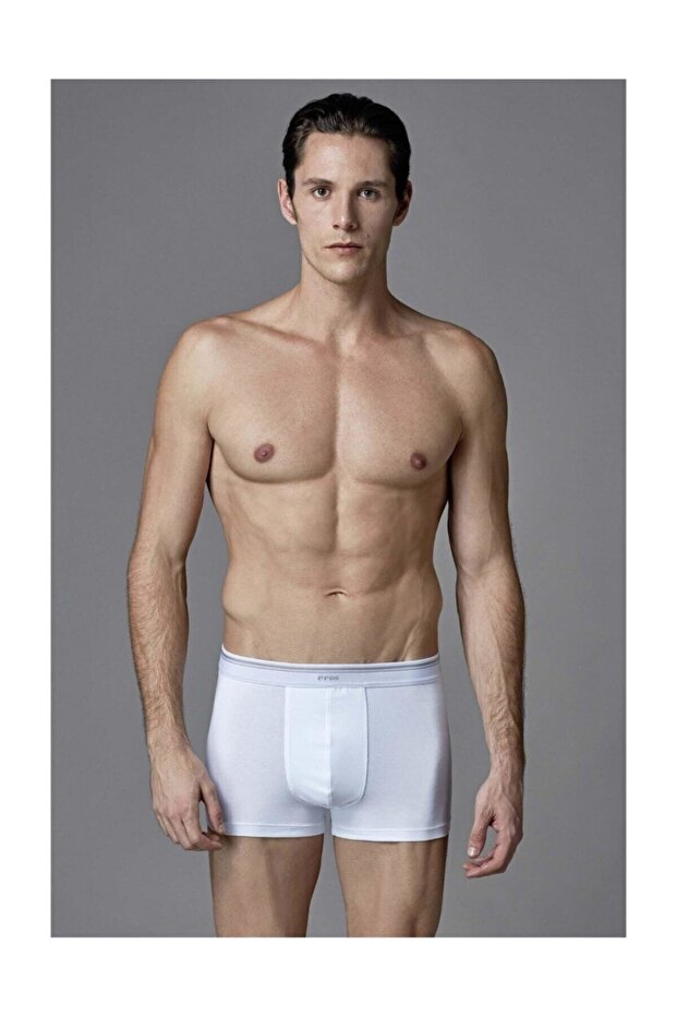 بوكسر مضغوط للرجال من Eros، 6 قطع، أبيض S-m-l-xl-2xl-3xl 95% قطن 5% إيلاستين