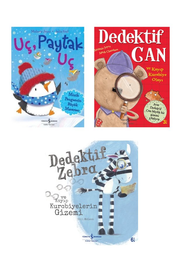 Uç, Paytak, Uç Dedektif Can Ve Kayıp Kurabiye Olayı Dedektif Zebra 3'lü Set