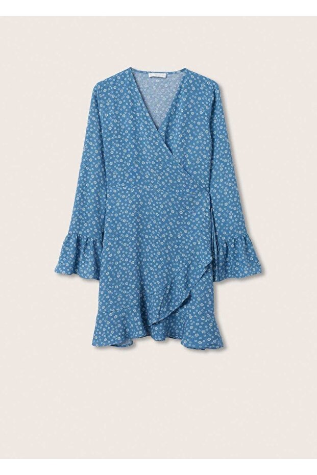 Çiçekli Elbise - 3