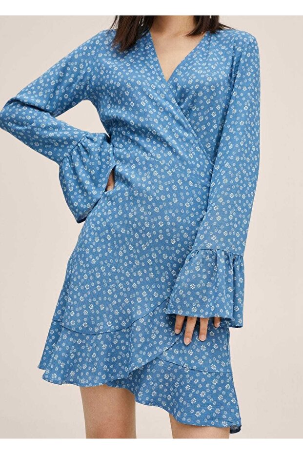 Çiçekli Elbise - 6