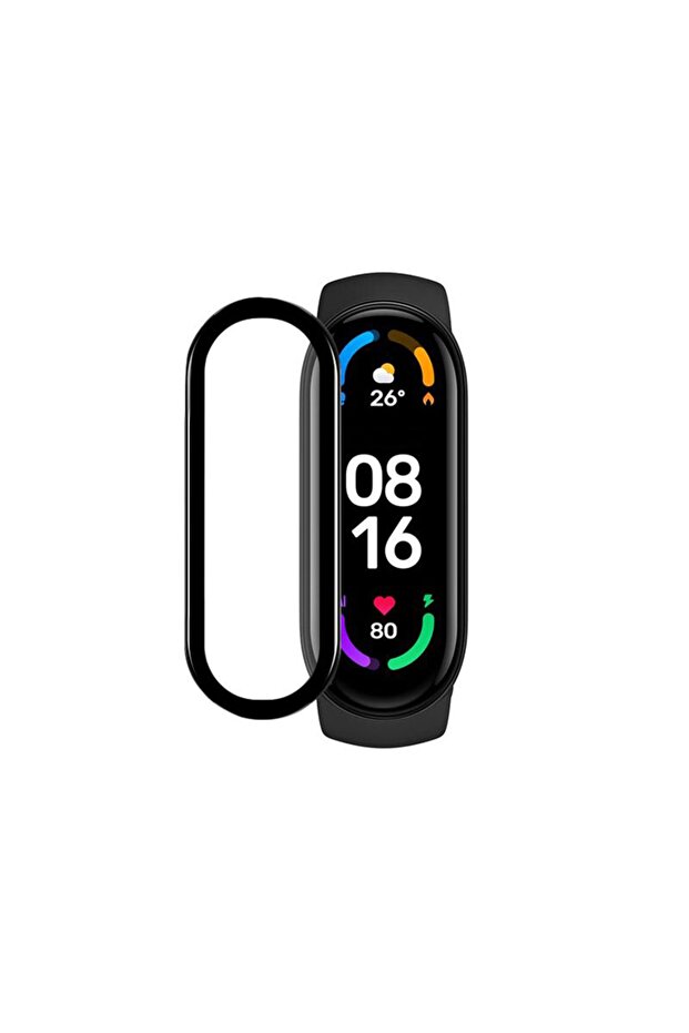 Xiaomi Mi Band 6 Screen Protector 3D Curved Full Covering Pmma