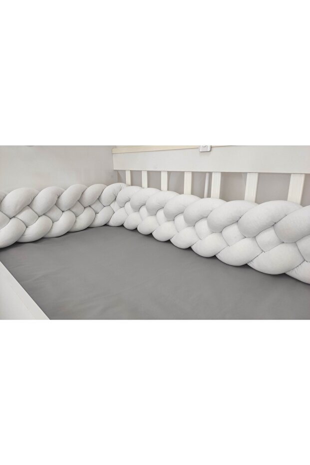 380 Cm 4-Piece Knit Protection / 70x120 Mother's Side Park Crib - Mattress Protector