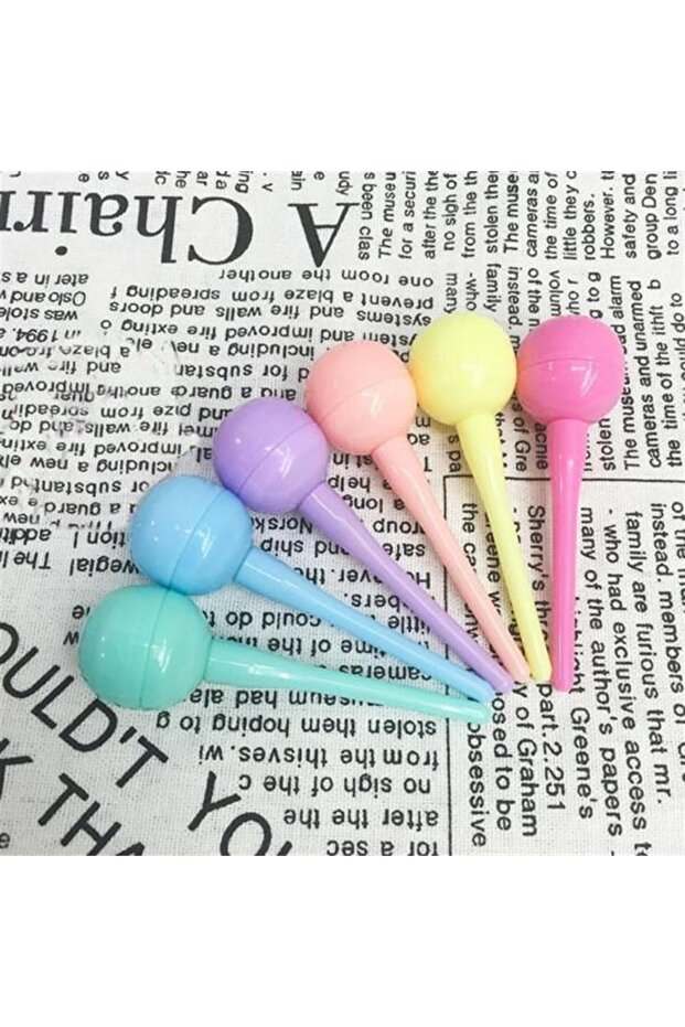 قلم لباد مكون من 5 قطع من Lollipop