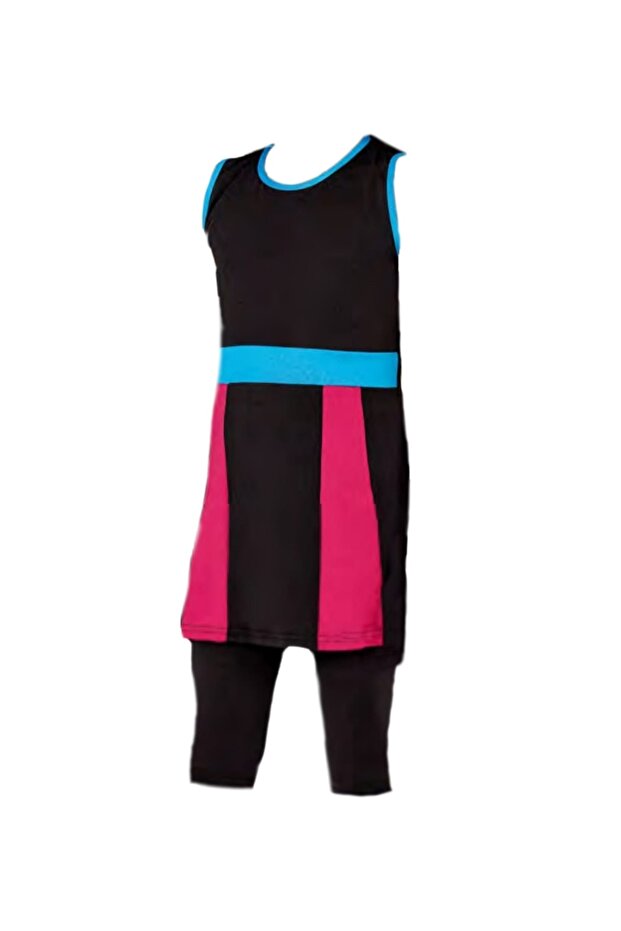 Girl's Digital Zero Sleeve Tights Swimsuit
